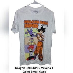 Dragon Ball Super Villains Goku T-shirt S nwot